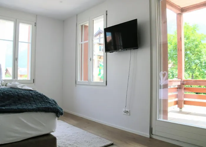 فندق مبيت وإفطار Sonne Interlaken-matten Unterseen